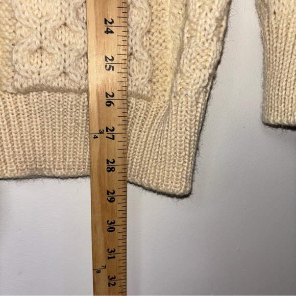 Arancrafts Sweater Women XL Wool Fisherman Cardigan Ireland - Picture 12 of 12